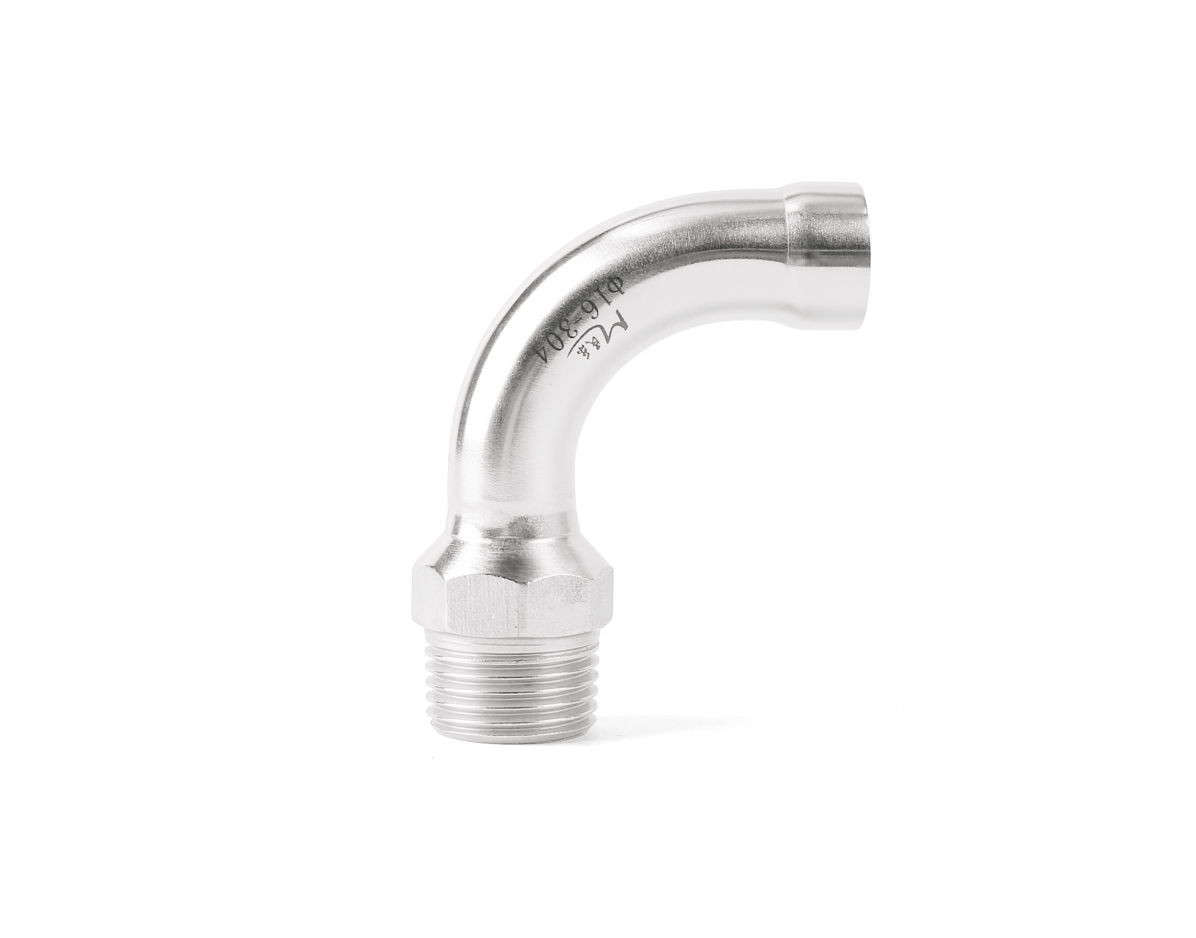 90°外牙弯头